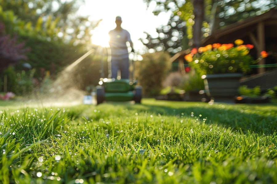 battery power lawn mowers